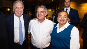O governador Laurez Moreira participa de jantar com prefeitos tocantinenses promovido pela Associação Tocantinense de Municípios (ATM)--Foto Vinícius Santa Rosa-Governo do Tocantins