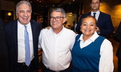 O governador Laurez Moreira participa de jantar com prefeitos tocantinenses promovido pela Associação Tocantinense de Municípios (ATM)--Foto Vinícius Santa Rosa-Governo do Tocantins