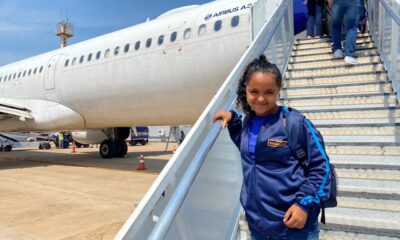 Tocantins embarca atletas para as Paralimpíadas Escolares 2025 – Portal Jaciara Barros Ana Vitória Sousa de Oliveira, de 13 anos, participa pela primeira vez das Paralimpíadas Escolares