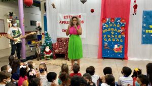 Galega Preta leva cultura afro-brasileira às escolas de Palmas