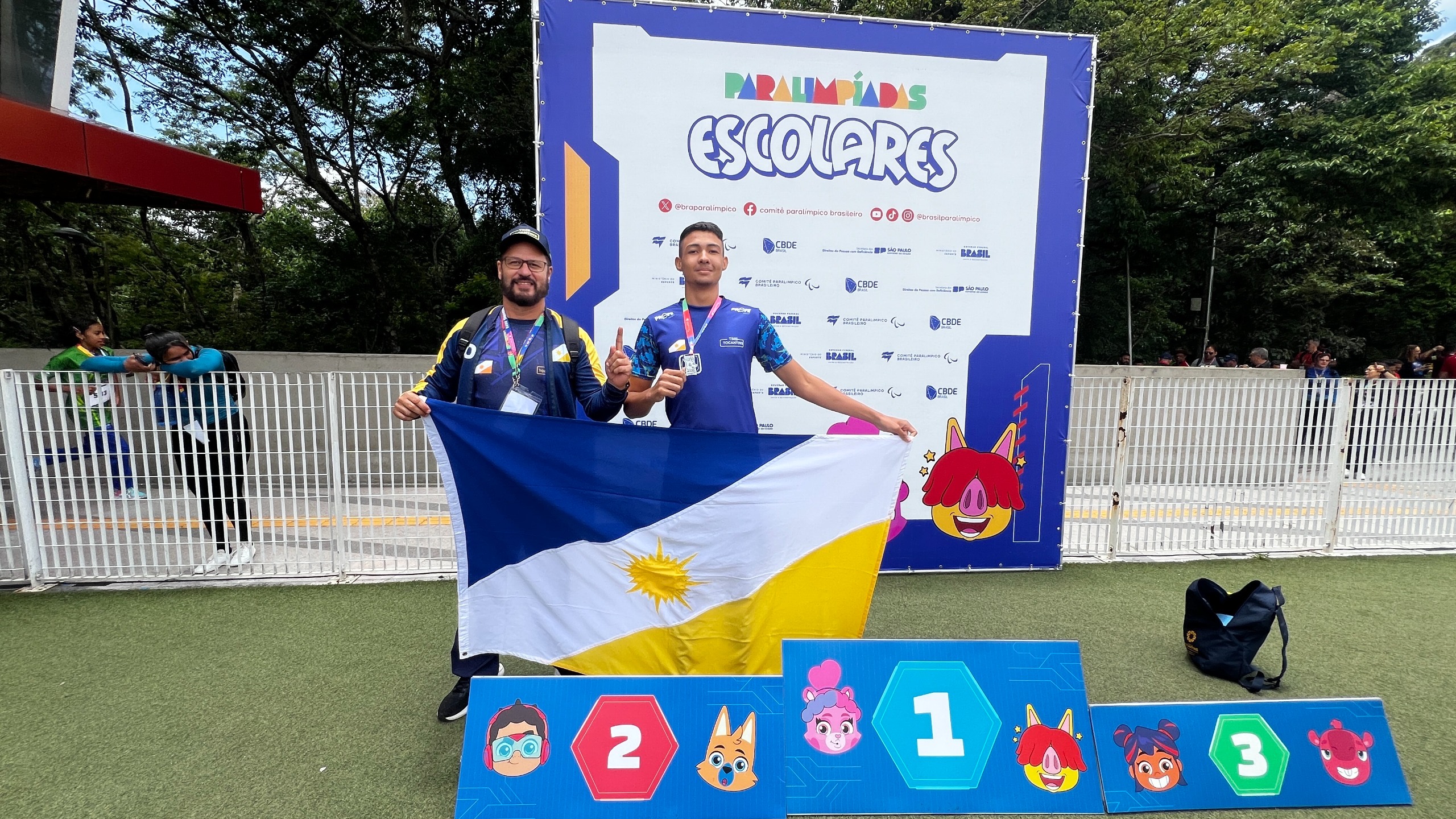 Tocantins conquista 39 medalhas nas Paralimpíadas Escolares