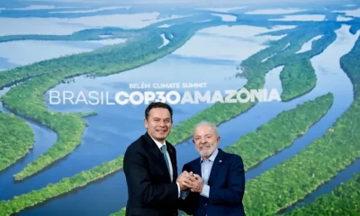 Luís Montenegro, primeiro-ministro de Portugal, com Lula (Ricardo Stuckert/PR)