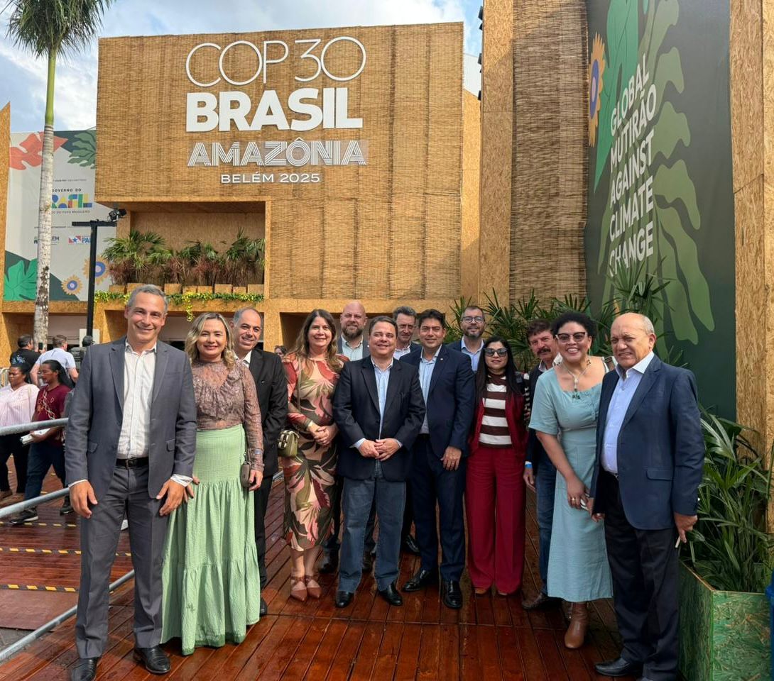 Rayley Luzza representa o SENAR Tocantins na COP30, integrando a comitiva do Sistema CNA/SENAR em Belém. Foto: Divulgação/SENat