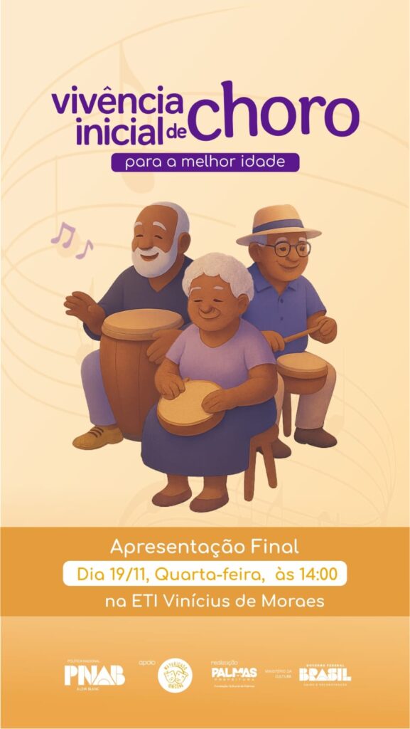 Para Landinho, levar o Choro aos idosos é gesto de reconhecimento e pertencimento.