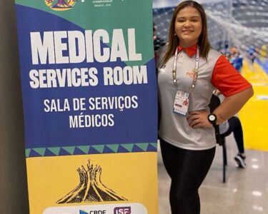 Fisioterapeuta Talita Brunes se destaca no Mundial de Futsal