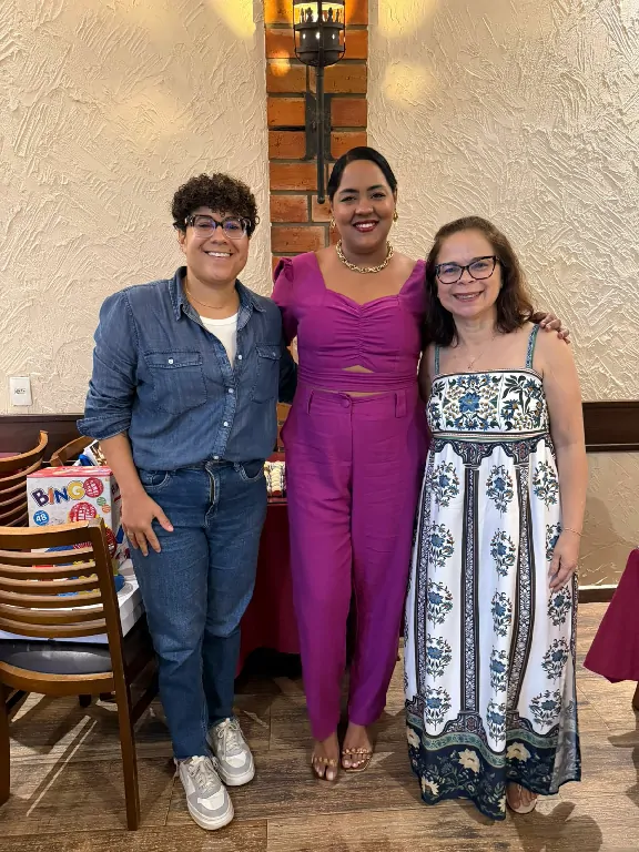 Alessandra Kelly Dantas, Viviane Alves e Silney Cardoso