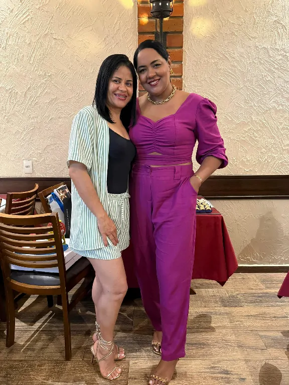 Ana Márcia de Assunção e Viviane Alves