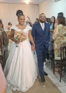 Cerimônia de Cinthia Abreu e Ivan dos Santos