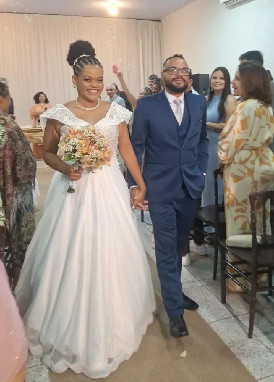 Cerimônia de Cinthia Abreu e Ivan dos Santos