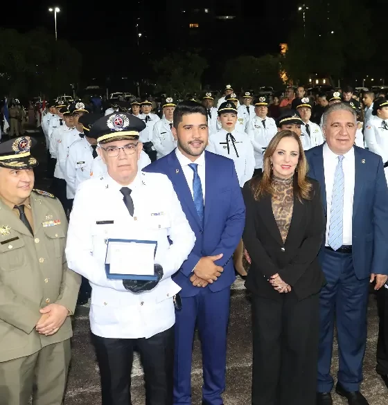 Comandante-Geral, Coronel Cláudio Thomaz Coêlho de Souza, destacou a importância das novas lideranças para a Corporação e agradeceu o apoio do governador - Luís Felipe/Governo do Tocantins