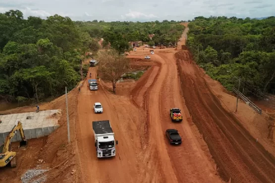 Obra de acesso norte em Palmas avança com 70% concluída