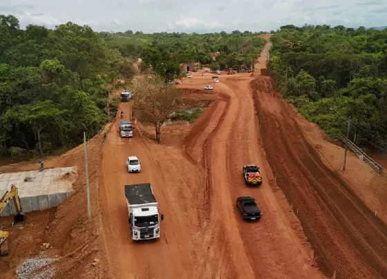 Obra de acesso norte em Palmas avança com 70% concluída