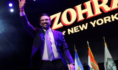 Zohran Mamdani during his election as mayor of New York City, in Brooklyn, November 4, 2025. SHANNON STAPLETON/REUTERS