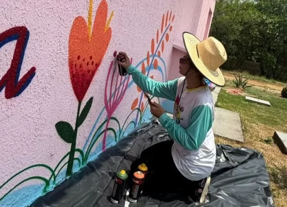 Grupo de mulheres artistas