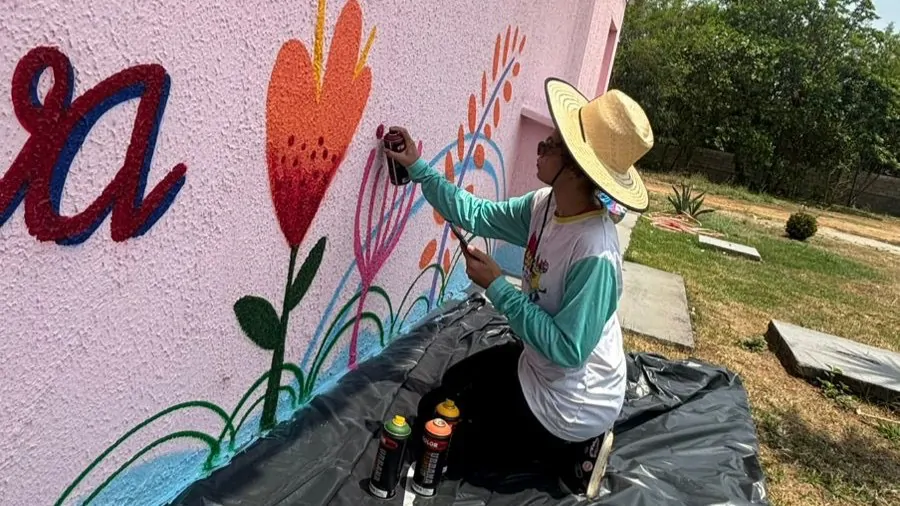 Grupo de mulheres artistas