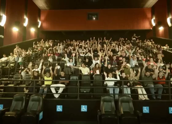 Filme Legado da Base Church emociona 668 pessoas no Cinemark