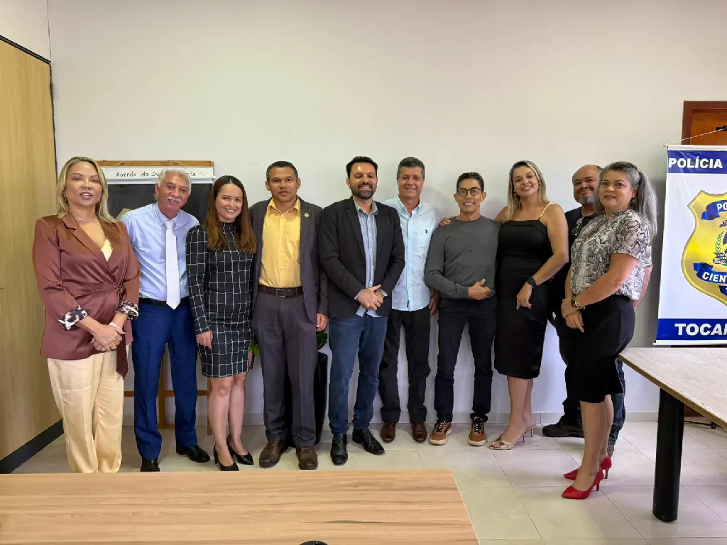 tro especial pelo Dia do Perito Polícia Científica TO na Superintendência