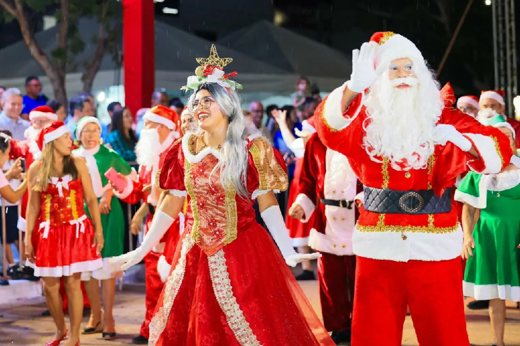 Desfile do Natal Luz de Palmas encanta o público