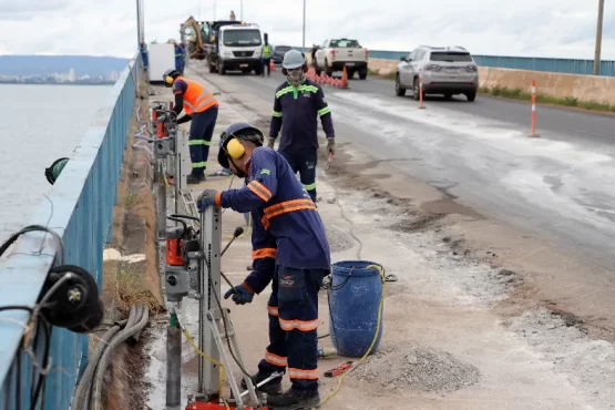 Governo do Tocantins inicia serviços noturnos de Siga e Pare na ponte entre Palmas e Luzimangues a partir desta quarta-feira, 21