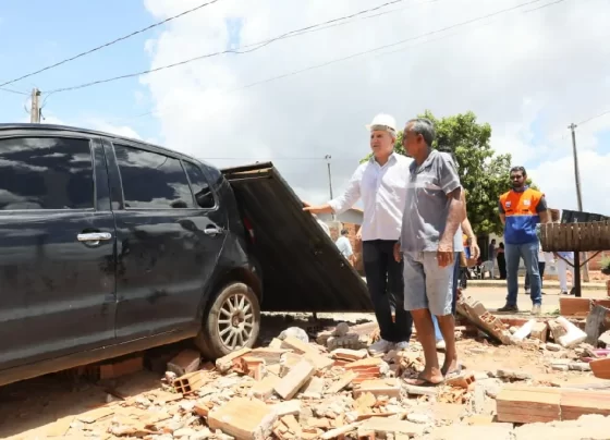 temporal no Jardim Taquari