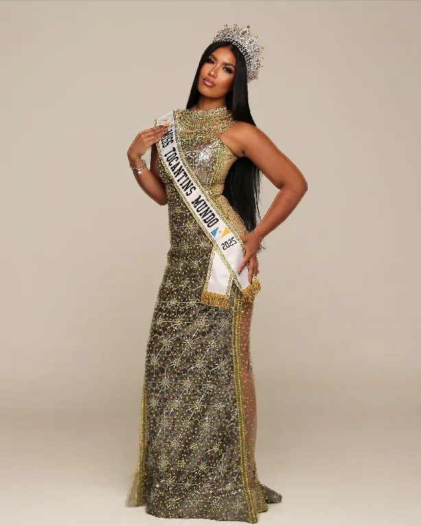 Tainá Marrirú Miss Tocantins Mundo primeira indígena Karajá no Miss Brasil Mundo