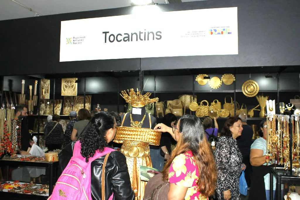 Tocantins no Salão do Artesanato Raízes Brasileiras