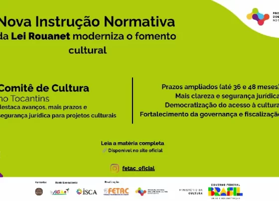 Nova Instrução Normativa da Lei Rouanet