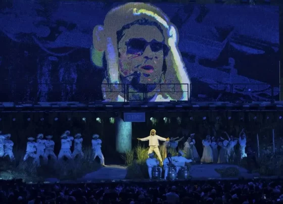 setor inédito no show de Bad Bunny