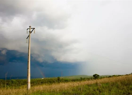 risco de acidentes elétricos no campo