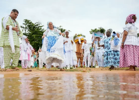 3º Presente de Iemanjá na Praia da Graciosa