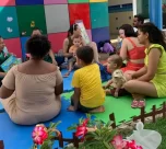 Piquenique literário reúne famílias