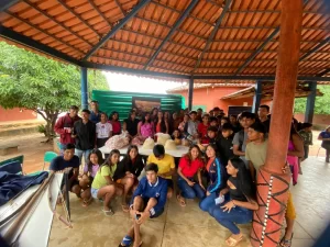 Brigadistas indígenas Xerente