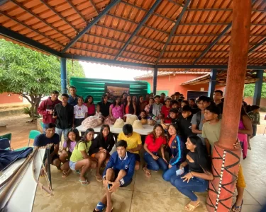 Brigadistas indígenas Xerente