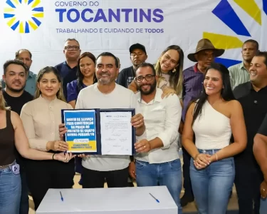 investimento Campo Alegre Paranã praça campo futebol turismo Serras Gerais Tocantins