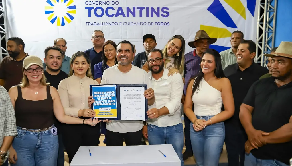 investimento Campo Alegre Paranã praça campo futebol turismo Serras Gerais Tocantins