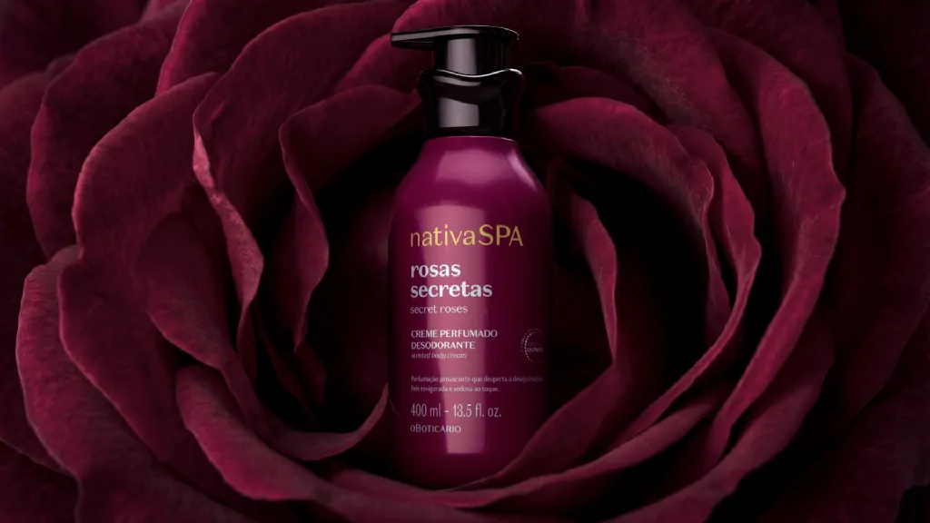 O Boticário lança Nativa SPA Rosas Secretas com ação inovadora
