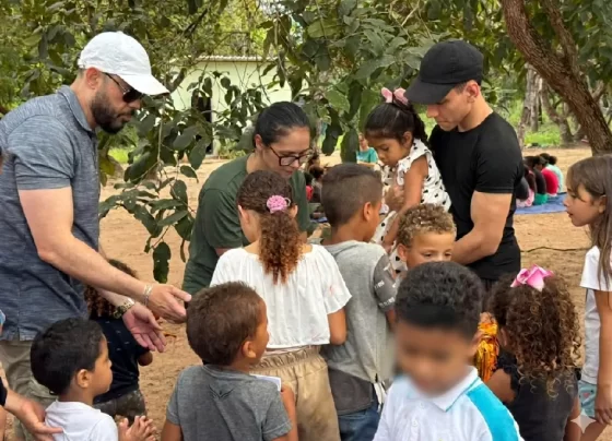 Entrega de ovos de Páscoa beneficia crianças atendidas por projeto social na região sul.
