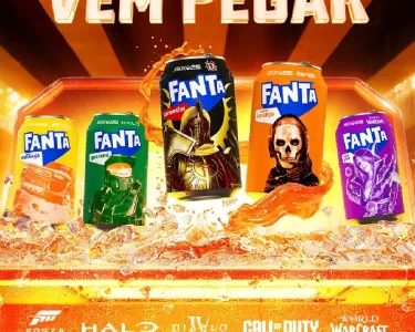Fanta e Xbox lançam campanha global com edição especial gamer