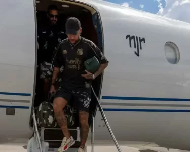 avião de Neymar