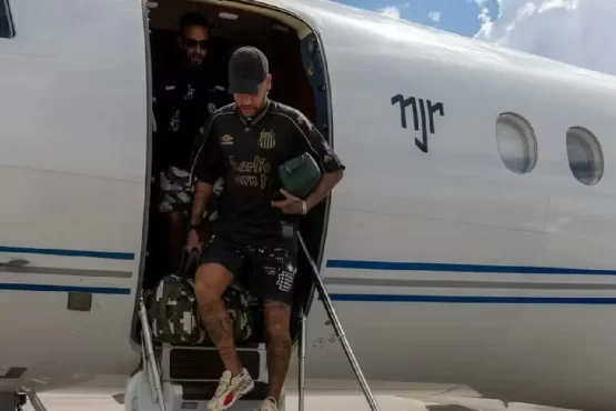 avião de Neymar