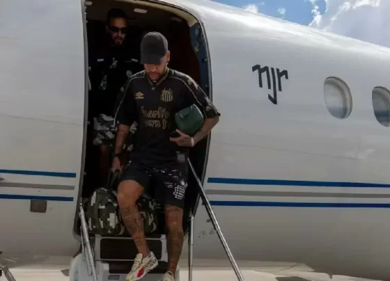 avião de Neymar