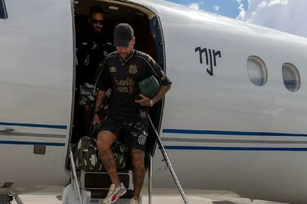 avião de Neymar