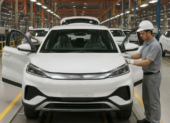 montadoras chinesas no brasil