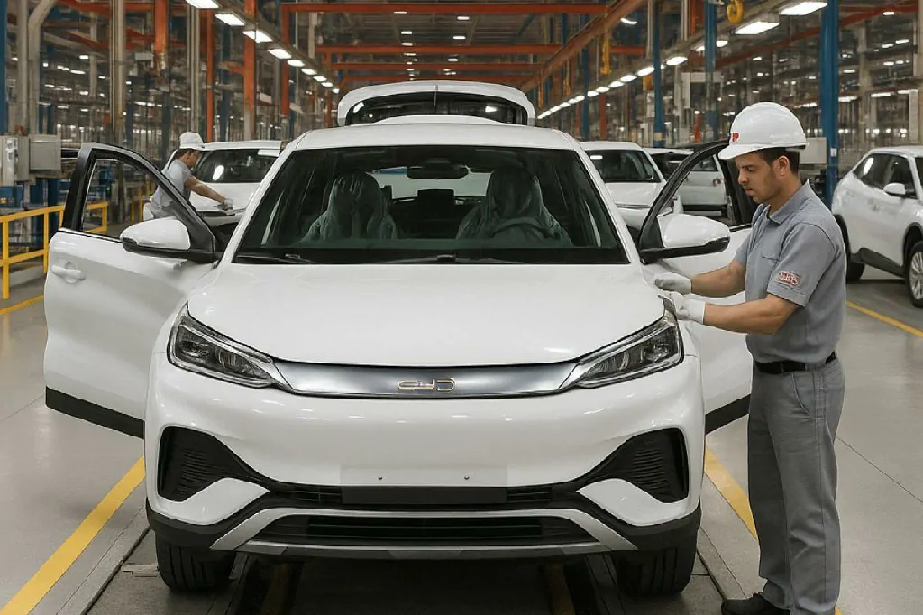 montadoras chinesas no brasil