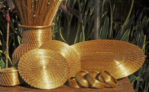 Oficina fortalece renda com capim dourado no Tocantins