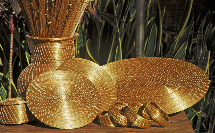Oficina fortalece renda com capim dourado no Tocantins