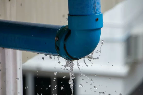 vazamento de água