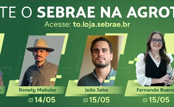 Sebrae na Agrotins 2026 no Tocantins