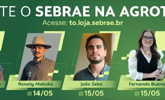 Sebrae na Agrotins 2026 no Tocantins
