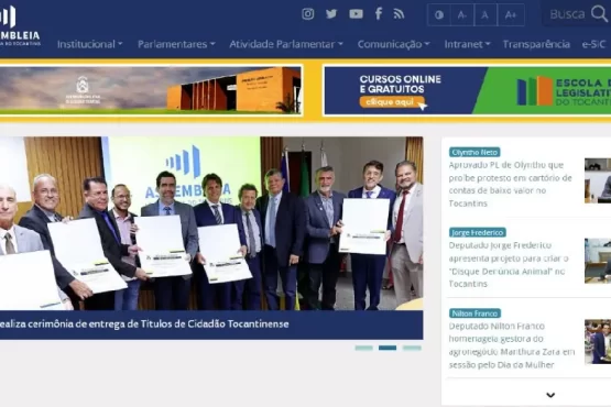 portal Aleto volta a funcionar